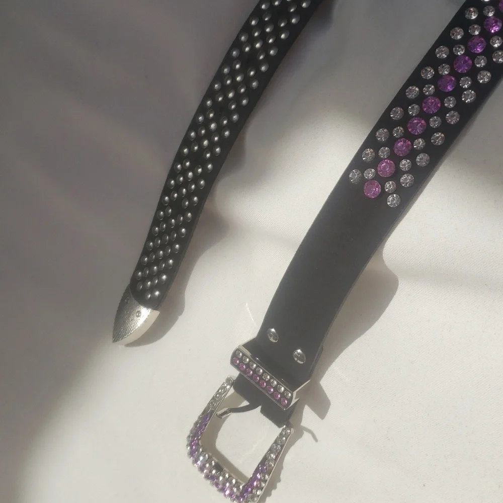Pink Rhinestone Belt - Picture 4 of 5
